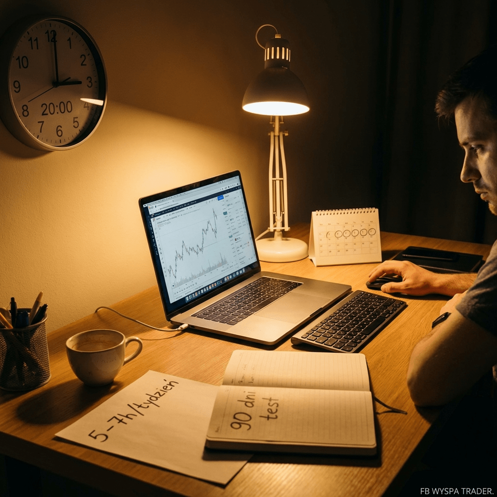 Łączenie etatu, dodatkowego dochodu i tradingu bez wypalenia